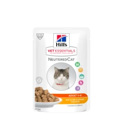 HILL'S Pet Nutrition Pâtée NEUTERED YOUNG ADULT POULET Chat 12x85g - Vet Essentials
