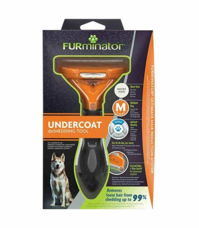 FURMINATOR Outil Anti-mue DESHEDDING MEDIUM POILS COURTS Chien 2 FURMINATOR Outil Anti-mue DESHEDDING MEDIUM POILS COURTS Chien – Image 2