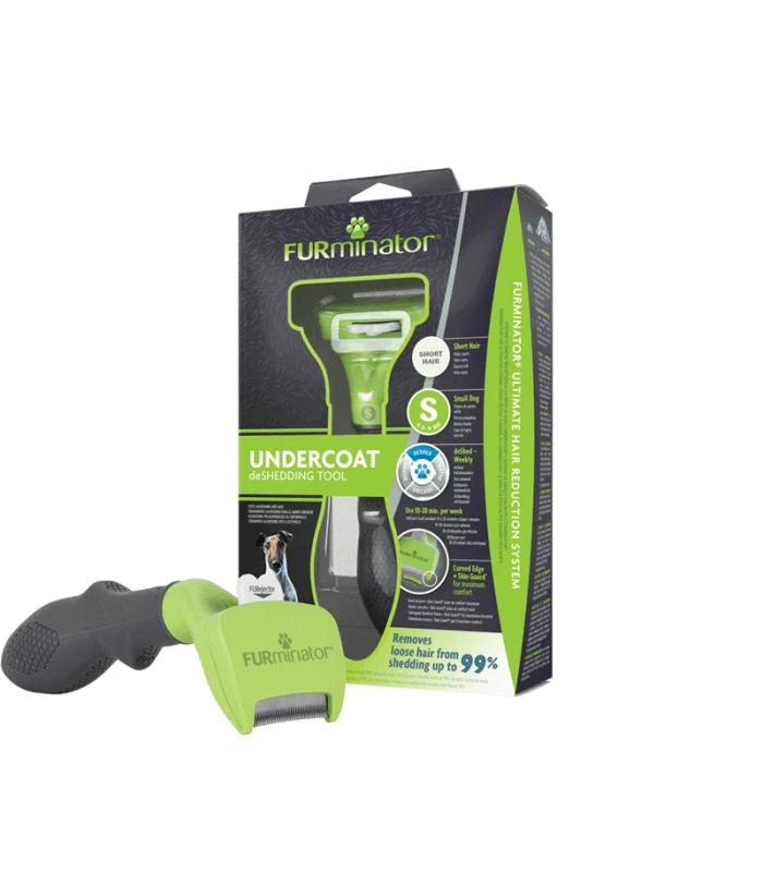 FURMINATOR Outil Anti-mue DESHEDDING SMALL POILS COURTS Chien 1 FURMINATOR Outil Anti-mue DESHEDDING SMALL POILS COURTS Chien