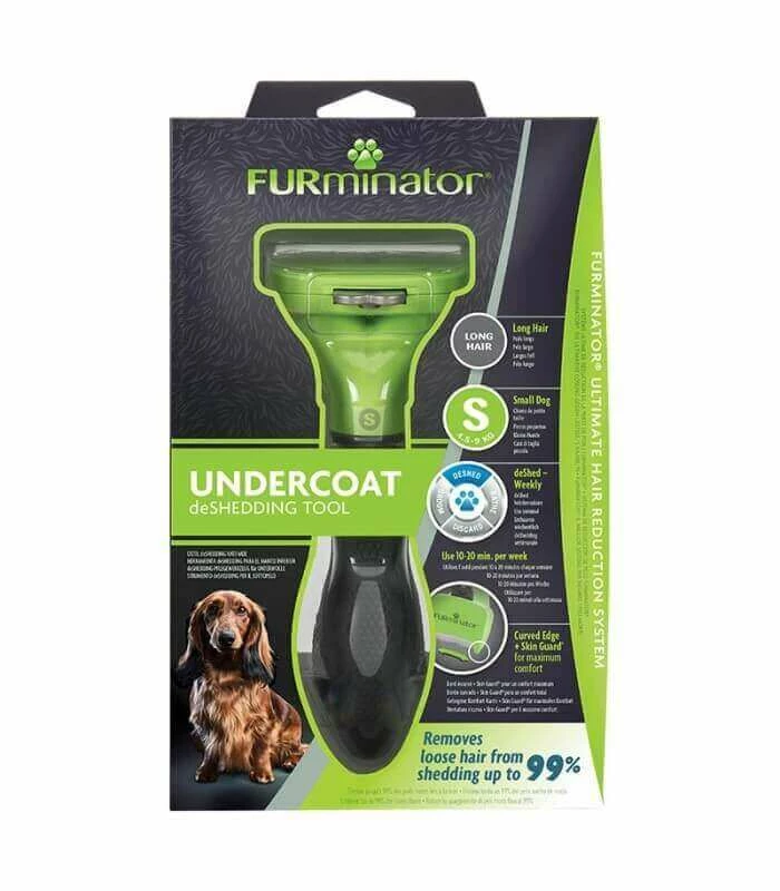 FURMINATOR Outil Anti-mue DESHEDDING SMALL POILS LONGS Chien 2 FURMINATOR Outil Anti-mue DESHEDDING SMALL POILS LONGS Chien – Image 2