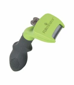 FURMINATOR Outil Anti-mue DESHEDDING SMALL POILS LONGS Chien 11 FURMINATOR Outil Anti-mue DESHEDDING SMALL POILS LONGS Chien -alimentation chats boutique outil anti mue deshedding thickbox poils longs chien 5