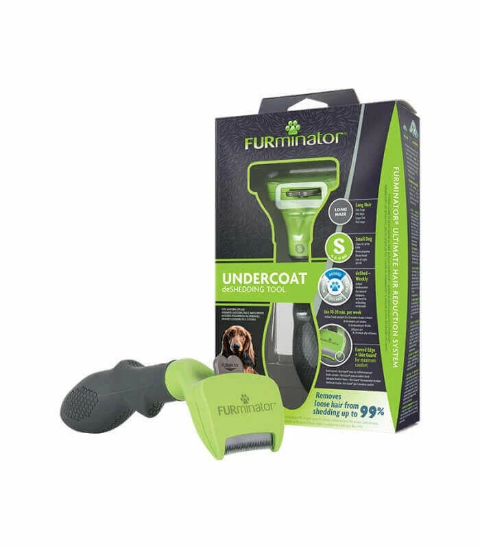 FURMINATOR Outil Anti-mue DESHEDDING SMALL POILS LONGS Chien 1 FURMINATOR Outil Anti-mue DESHEDDING SMALL POILS LONGS Chien