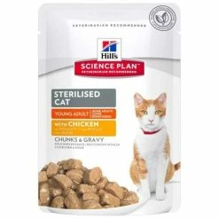 HILL'S Pet Nutrition Pâtée ADULT YOUNG STERILISED POULET Chat 12x85g - Science Plan -alimentation chats boutique patee adult young sterilised poulet chat 12x85g science plan 2