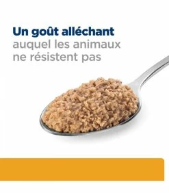 HILL'S Pet Nutrition Pâtée C/D URINARY MULTICARE POULET Chat 24x156g - Prescription Diet -alimentation chats boutique patee cd multicare poulet chat 24x156g prescription diet 3