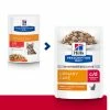 HILL'S Pet Nutrition Pâtée C/D URINARY STRESS MULTICARE POULET Chat 12x85g - Prescription Diet