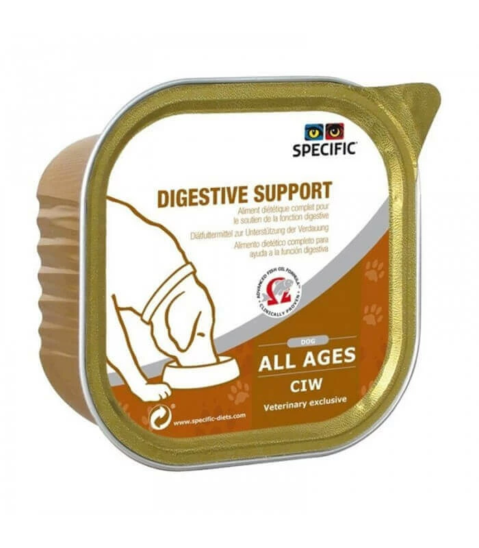 DECHRA Pâtée CIW DIGESTIVE SUPPORT Chien 6x300 - Specific 1 DECHRA Pâtée CIW DIGESTIVE SUPPORT Chien 6x300 - Specific