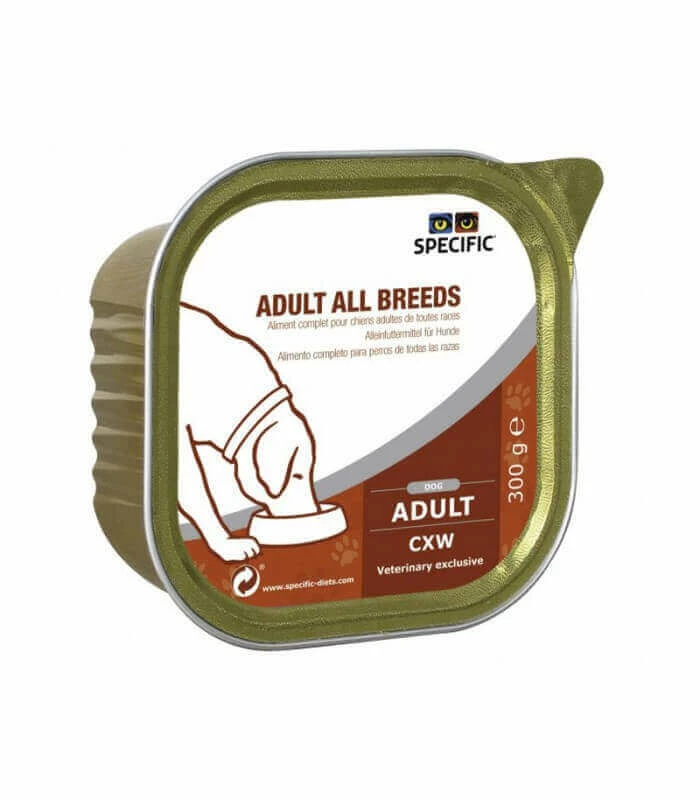 DECHRA Pâtée CXW ADULT ALL BREEDS Chien 6x300g - Specific 1 DECHRA Pâtée CXW ADULT ALL BREEDS Chien 6x300g - Specific