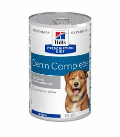 HILL'S Pet Nutrition Pâtée DERM COMPLETE Chien 12x370g - Prescription Diet 12 HILL'S Pet Nutrition Pâtée DERM COMPLETE Chien 12x370g - Prescription Diet -alimentation chats boutique patee derm complete chien 12x370g prescription diet 2