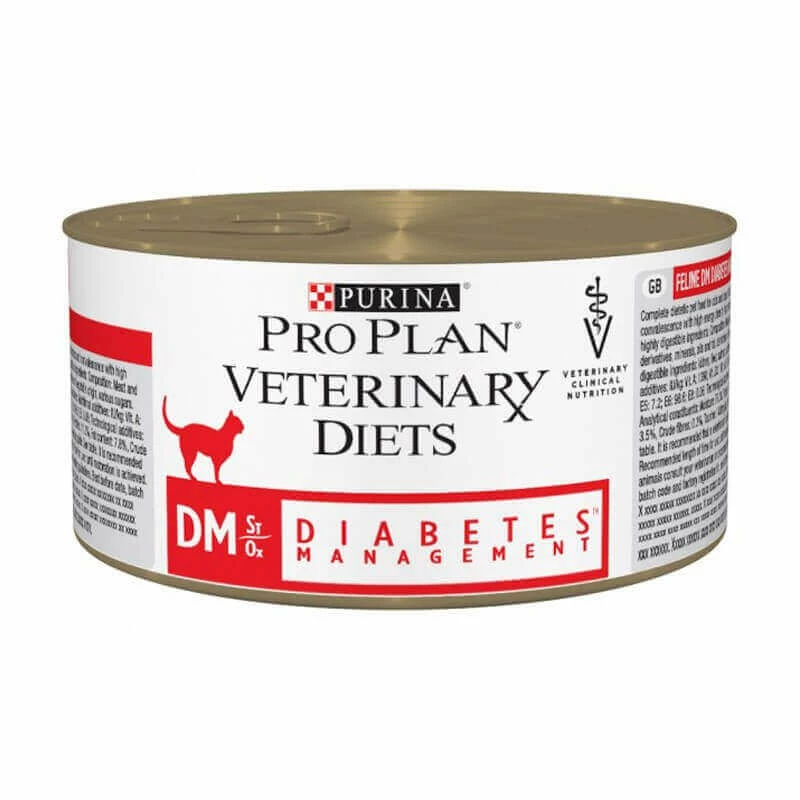 Purina Pâtée DM DIABETES MANAGEMENT Chat 24x195g - Pro Plan Veterinary Diets 1 Purina Pâtée DM DIABETES MANAGEMENT Chat 24x195g - Pro Plan Veterinary Diets