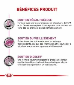 ROYAL CANIN Pâtée EARLY RENAL Chat 12x85g - Veterinary Health Nutrition -alimentation chats boutique patee early renal chat 85g veterinary health nutrition 2