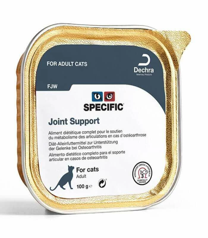 DECHRA Pâtée FJW JOINT SUPPORT Chat 7x100g - Specific 1 DECHRA Pâtée FJW JOINT SUPPORT Chat 7x100g - Specific