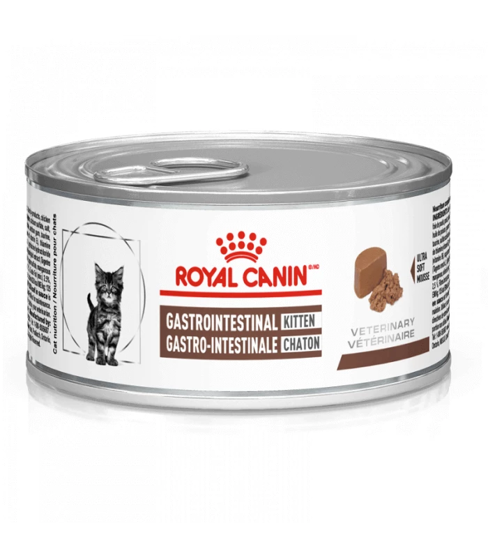 ROYAL CANIN Pâtée GASTRO INTESTINAL KITTEN Chat 12x195g - Veterinary Health Nutrition 1 ROYAL CANIN Pâtée GASTRO INTESTINAL KITTEN Chat 12x195g - Veterinary Health Nutrition