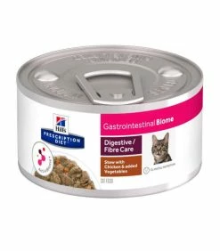 HILL'S Pet Nutrition Pâtée GASTROINTESTINAL BIOME MIJOTE POULET & LEGUMES Chat 24x82g - Prescription Diet