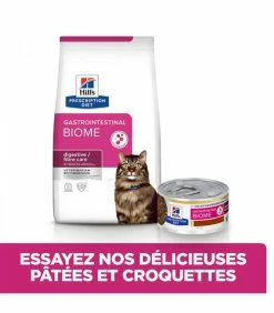 HILL'S Pet Nutrition Pâtée GASTROINTESTINAL BIOME MIJOTE POULET & LEGUMES Chat 24x82g - Prescription Diet -alimentation chats boutique patee gastrointestinal biome mijote poulet legumes chat 24x82g prescription diet 4
