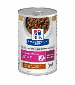 HILL'S Pet Nutrition Pâtée GASTROINTESTINAL BIOME MIJOTES POULET & CAROTTES Chien 12x354g - Prescription Diet 12 HILL'S Pet Nutrition Pâtée GASTROINTESTINAL BIOME MIJOTES POULET & CAROTTES Chien 12x354g - Prescription Diet -alimentation chats boutique patee gastrointestinal biome mijotes poulet carottes chien 12x354g prescription diet 2
