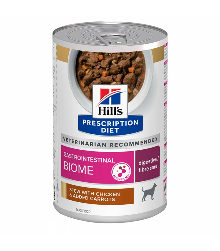 HILL'S Pet Nutrition Pâtée GASTROINTESTINAL BIOME MIJOTES POULET & CAROTTES Chien 12x354g - Prescription Diet 3 HILL'S Pet Nutrition Pâtée GASTROINTESTINAL BIOME MIJOTES POULET & CAROTTES Chien 12x354g - Prescription Diet – Image 3