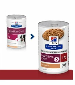 HILL'S Pet Nutrition Pâtée I/D DIGESTIVE DINDE Chien Et Chiot 12x360g - Prescription Diet