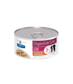 HILL'S Pet Nutrition Pâtée I/D DIGESTIVE MIJOTES POULET ET LEGUMES Chien Et Chiot 24x156g - Prescription Diet