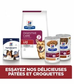HILL'S Pet Nutrition Pâtée I/D DIGESTIVE MIJOTÉS POULET & LEGUMES Chien Et Chiot 12x354g - Prescription Diet -alimentation chats boutique patee id digestive mijotes poulet legumes chien et chiot 12x354g prescription diet 4