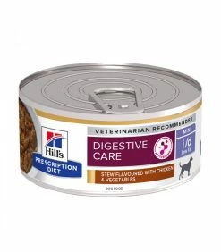 HILL'S Pet Nutrition Pâtée I/D LOW FAT DIGESTIVE MIJOTES POULET ET LEGUMES Chien 24x156g - Prescription Diet -alimentation chats boutique patee id low fat digestive mijotes poulet et legumes chien 24x156g prescription diet 1