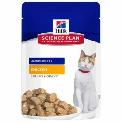 HILL'S Pet Nutrition Pâtée MATURE ADULT 7+ POULET Chat 12x85g - Science Plan 7 HILL'S Pet Nutrition Pâtée MATURE ADULT 7+ POULET Chat 12x85g - Science Plan -alimentation chats boutique patee mature adult 7 poulet chat 12x85g science plan 3