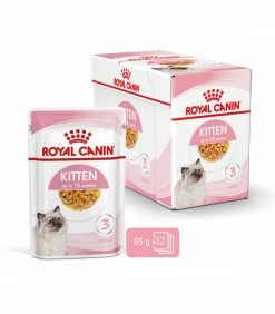 ROYAL CANIN Pâtée Cat Kitten Instinctive Bouchées En Sauce Chat 12x100g - Veterinary Care Nutrition -alimentation chats boutique patee pediatric growth chat 12x100g veterinary care nutrition 8