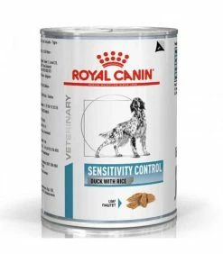 ROYAL CANIN Pâtée SENSITIVITY CONTROL CANARD Chien 12x420g - Veterinary Health Nutrition