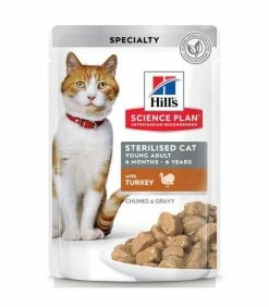 HILL'S Pet Nutrition Pâtée STERILISED YOUNG ADULT PACK MIXTE Chat 12x85g - Science Plan -alimentation chats boutique patee young adult sterilised pack mixte chat 12x85g science plan 2