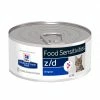 HILL'S Pet Nutrition Pâtée Z/D FOOD SENSITIVITIES Chat 24x156g - Prescription Diet