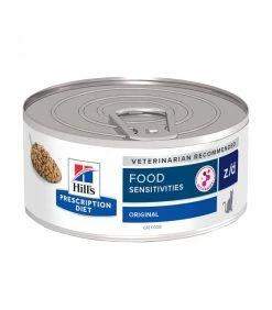 HILL'S Pet Nutrition Pâtée Z/D FOOD SENSITIVITIES Chat 24x156g - Prescription Diet -alimentation chats boutique patee zd food sensitivities chat 24x156g prescription diet 2
