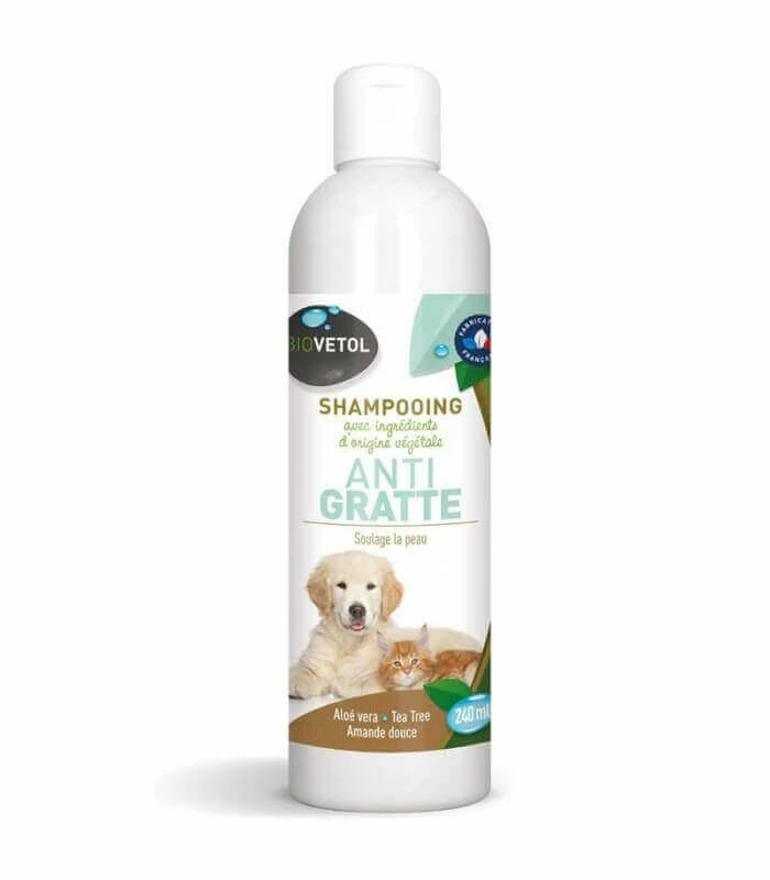 BIOVETOL Shampooing ANTI-GRATTE Chien Et Chat 1 BIOVETOL Shampooing ANTI-GRATTE Chien Et Chat