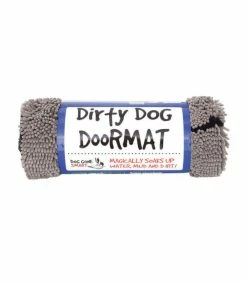 DOG GONE SMART Tapis DIRTY DOG GRIS T.1 Chien