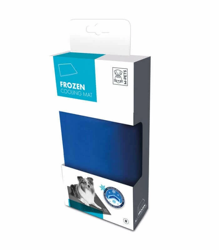 M-pets Tapis Rafraîchissant Bleu T.L Chien 2 M-pets Tapis Rafraîchissant Bleu T.L Chien – Image 2