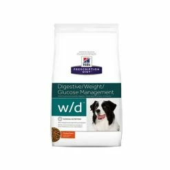 HILL'S Pet Nutrition Croquettes W/D DIABETES CARE POULET Chien Sac 12 Kg - Prescription Diet -alimentation chats boutique wd diabetes care poulet chien sac 12 kg prescription diet 1