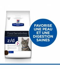 HILL'S Pet Nutrition Croquettes Z/D ACTIVEBIOME+ Chat Sac 2 Kg - Prescription Diet -alimentation chats boutique zd activebiome chat sac 2 kg prescription diet 2