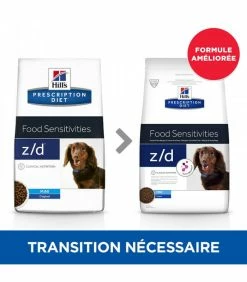 HILL'S Pet Nutrition Croquettes Z/D ACTIVEBIOME+ MINI Chien Sac 1,5 Kg - Prescription Diet -alimentation chats boutique zd activebiome mini chien sac 1 kg prescription diet 2