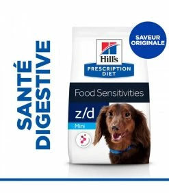 HILL'S Pet Nutrition Croquettes Z/D ACTIVEBIOME+ MINI Chien Sac 1,5 Kg - Prescription Diet -alimentation chats boutique zd activebiome mini chien sac 1 kg prescription diet 7